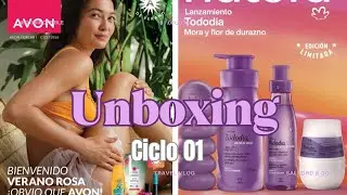 Unboxing de Avon/natura 🎄Ciclo 01/2026