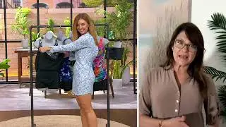 DreamShaper by Miracle Suit Molly V-Neck Tankini with Skort on QVC