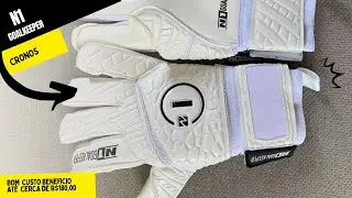 Luva de Goleiro N1 Cronos Teste e  Review