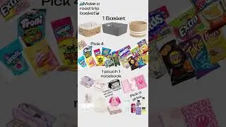 Make a road trip basket! #viral #preppy #fall #road #blowup #preppyyy