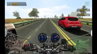 Motor bisiklet oynadim