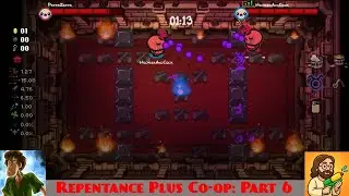 PappaZappa и Heckler исполняют The Binding of Isaac Repentance+: Часть 6