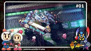 01: Derrotando o Bombn&eacute;tico no Planeta Magma - Super Bomberman R (PS5)
