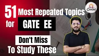 GATE EE &mdash; 51 самая повторяющаяся тема | Не упустите возможность изучить их! #gate2025 #gateprepar...