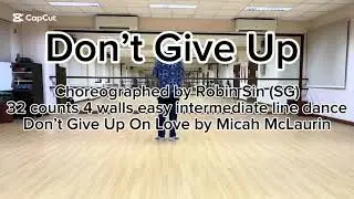 Don't Give Up