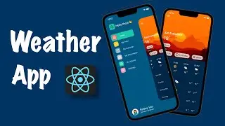 Weather App | Drawer Navigation | React Native | Part-2