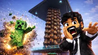 Hardcore Minecraft Mein Ye Farm Banate Hue Dar Lag Gaya 😰