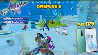 OnePlus 8 90 FPS Gameplay / 2 Finger + Gyro / OnePlus 8 PUBG Test 2024