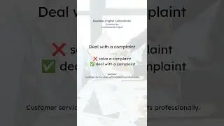 5 Business English Collocations