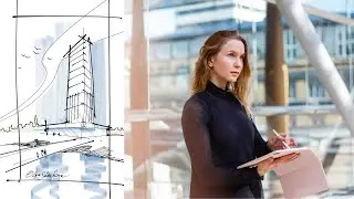 ✍️How to Start Your First Architecture Sketch - Morpholio Trace (Emotions!)
