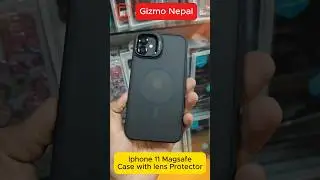 IPhone 11 Magsafe Case With Lens Protector. #gizmonepal #shorts #iphone11 #iphonecase