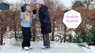 To bambier på Glatis i haven