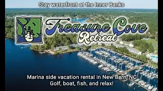 New Bern Vacation Rental - Treasure Cove Retreat