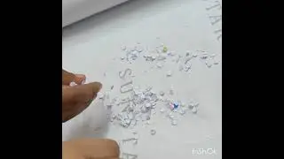 #art #small #kids #activity# waste #paper #making# tree# sticking #and# painting #artist#