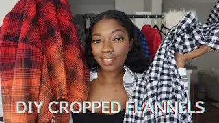 DIY CROPPED FLANNELS | FALL FASHION 2021