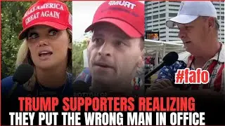 Trump Voters Finally Getting the Recession, Lies & Hate They Voted For #fafoseason 