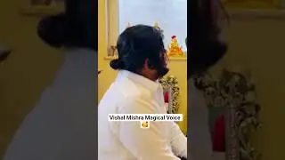 Vishal Mishra sang the iconic song 🎤✨ and fans got emotional 😍❤️&rdquo;