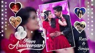 Wedding Anniversary Status Video Editing | Anniversary Song | Happy Anniversary Template | Gsk