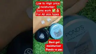POND'S VS PAC aquablast Gel Moisturizer Review ✅💯#gelmoisturiser #skincaretips #bestmoisturizer