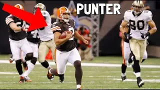NFL Punter and Kicker RUSHING Highlights