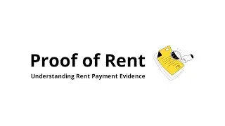 What Is Proof of Rent Payment?
