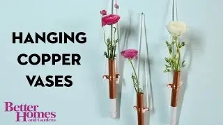 Hanging Copper Vases