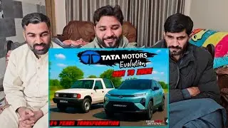 Tata Motors Car Transformation 1991 to 2025 in 5 Minutes TataMotorsCars #pakistanreaction 