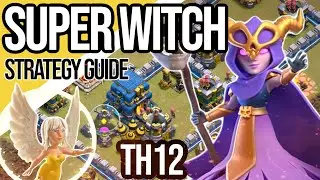 CONFIRMED The BEST TH12 War Attack Strategy for 3* in 2021! TH12 Super Witch Smash Strategy Guide