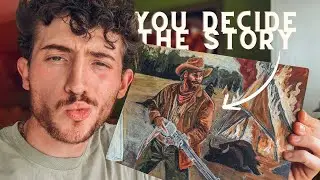 Let&rsquo;s PAINT A Rugged COWBOY Together! #acrylicpainting #art