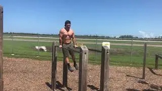 Parallel bar hand walks