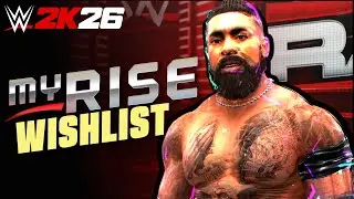 Вот чего не хватало игре!: Список желаний для режима MyRise в WWE 2K26