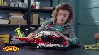 LEGO 42145 Technic Airbus H175 Rescue Helicopter Toy Model - Smyths Toys