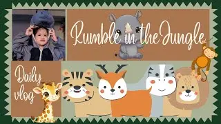 Rhinoceros in the city 😯/animal day/daily vlog 