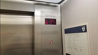 Otis Traction Elevator @ O'Shaughnessy Library - University of St. Thomas - St. Paul, MN