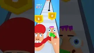 Finger Runner 3D Game - Finger in the Nose #9 #Shorts #Viral #Funny