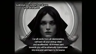 ⚠️ Cut cord with all Relationships,subliminal.listen everyday for 7days