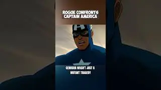 Rogue Confronts Captain America #xmen #captainamerica