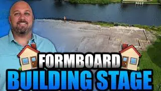 New Construction House Build in North Port Florida | Form Board Stage