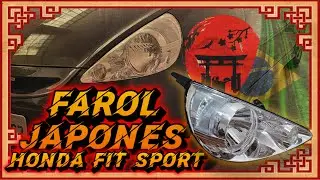Faróis Honda Fit Sport - Modelo Japonês