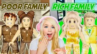 POOR FAMILY VS RICH FAMILY IN BROOKHAVEN! (ROBLOX BROOKHAVEN RP)