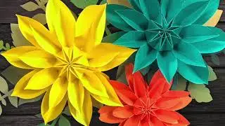 Create a Perfect Backdrop with Paper Flowers