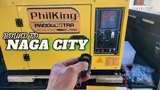 PHILKING 10KVA Diesel Enclosed type Generatorbound to Naga City.