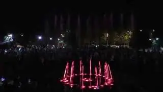 Открытие фонтана в Киришах 11.09.2015