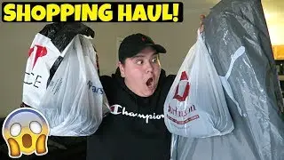 CRAZY CLOTHING & SNEAKER HAUL! MARSHALLS, BURLINGTON, SHOE PALACE & PUMA!