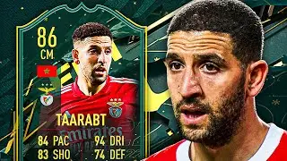 FLASHBACK TAARABT?! 😍 86 WINTER WILDCARD TAARABT PLAYER REVIEW! - FIFA 22 Ultimate Team
