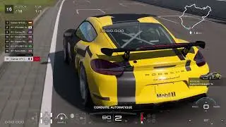 GT7 -  Nurburgring Nordschleife- Porsche Cayman GT4 Clubsport '16 - SETUP complet