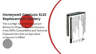 Replacement Battery for Honeywell Captuvo SL22