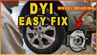 Передний ступичный подшипник Toyota Camry издает звук, похожий на шум вертолета... ЛЕГКОЕ ИСПРАВЛ...