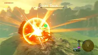 Stone Talus #40 - 8 - Cliffs of Quince - Hateno Tower - Breath of the Wild - Nintendo Switch Games