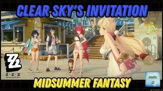 ZENLESS ZONE ZERO: Midsummer Fantasy- Clear Sky's Invitation Quest (Game Movie)